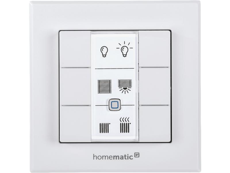 Homematic IP Funk-Wandsender 6-fach