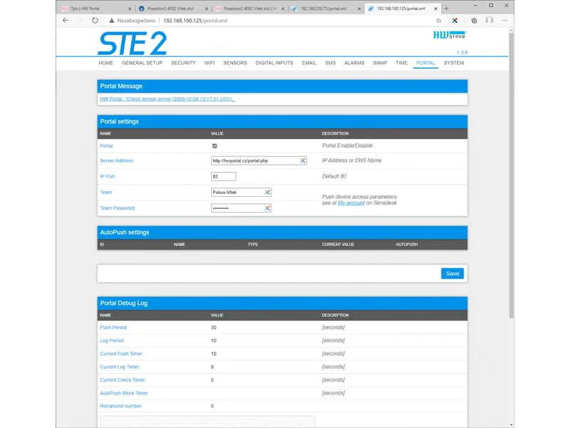 HWgroup STE2 R2 PoE-Kit LAN, WiFi,PoE, T-Sensor, Netzteil