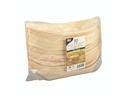 Papstar Fingerfood-Schalen Pure Holz Schiffchen 50 Stück
