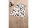 Kleine Wolke Badteppich Boho 60 x 100 cm, Weiss