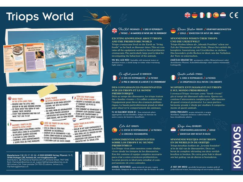 Kosmos Experimentierkasten Triops-Welt