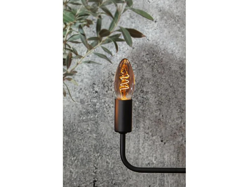 Star Trading Lampe LED Grace Smoke, 3 W, E27, Warmweiss