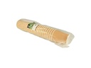 Papstar Kaffeebecher Ripple 200 ml 25 Stück, Beige/Weiss