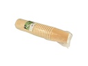 Papstar Kaffeebecher Ripple 300 ml 25 Stück, Beige/Weiss