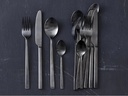 Bitz Besteck-Set 16-teilig, Schwarz