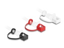 Delock Blindstecker/Staubschutz RJ45, mit Befestigungsclip 50 Stück