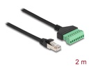 Delock Terminalblock - RJ45 Kabel 1 Stück