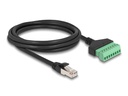 Delock Terminalblock - RJ45 Kabel 1 Stück