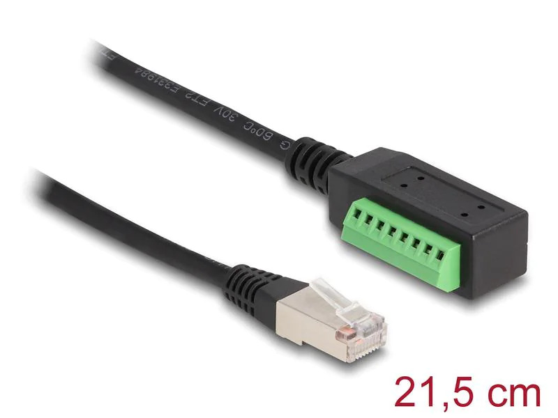 Delock Terminalblock - RJ45 Kabel 1 Stück