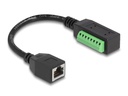 Delock Terminalblock - RJ45 Kabel 1 Stück