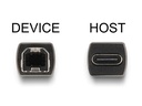 Delock USB-Adapter USB-C Buchse - USB-B Stecker