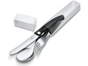 Victorinox Besteck-Set Swiss Classic 3-teilig, Schwarz/Silber