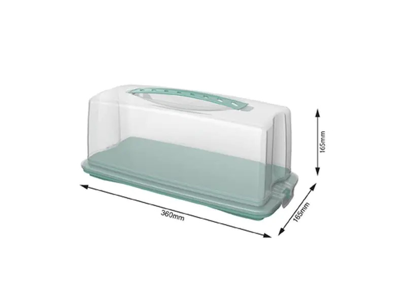 Rotho Cakebutler Fresh Grün/Transparent