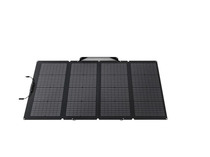 EcoFlow Solarmodul faltbar, MC4, Schwarz 220 W