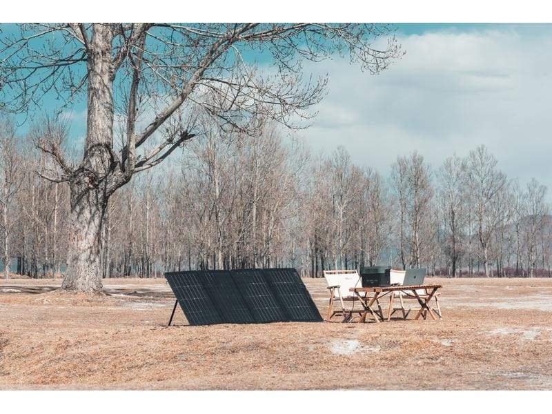 EcoFlow Solarmodul faltbar, MC4, Schwarz 220 W