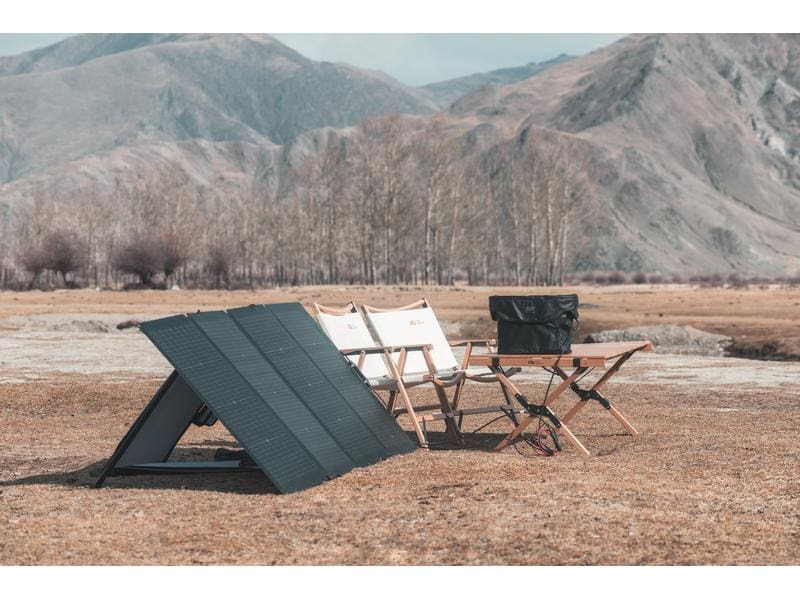 EcoFlow Solarmodul faltbar, MC4, Schwarz 220 W