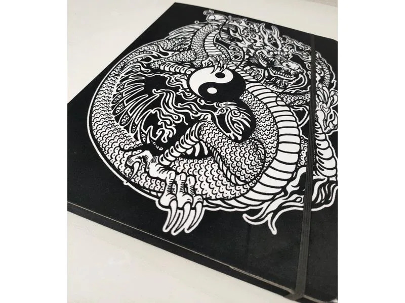 Tataruga Malset Mappe Drache A4