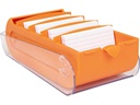 Biella Karteibox Bunny A7 100 Karten, Orange