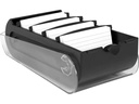 Biella Karteibox Bunny A8 100 Karten, Schwarz