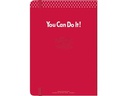Nostalgic Art Notizbuch We can do it! A5, Dot, Mehrfarbig