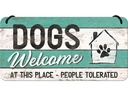 Nostalgic Art Schild Pfoten 20 x 10 cm, Metall