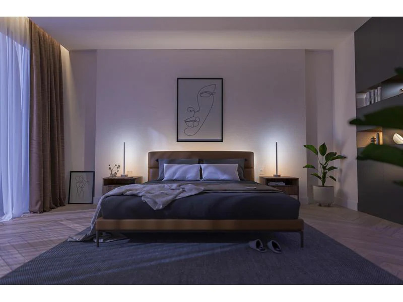 Philips Hue Stehleuchte Gradient Signe, 29 W, Oak