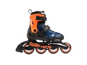 ROLLERBLADE Inline-Skates Microblade 175 Midnight Blue/Warm Orange