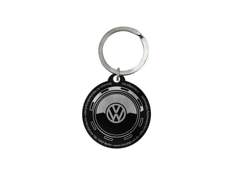 Nostalgic Art Schlüsselanhänger VW Rad Ø 4 cm, 1 Stück, Mehrfarbig