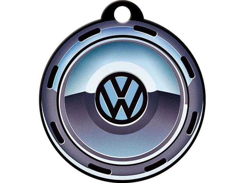 Nostalgic Art Schlüsselanhänger VW Rad Ø 4 cm, 1 Stück, Mehrfarbig