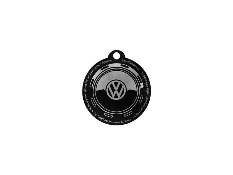 Nostalgic Art Schlüsselanhänger VW Rad Ø 4 cm, 1 Stück, Mehrfarbig