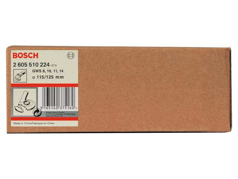 Bosch Professional Absaughaube mit Bürstenkranz, 115/125 mm
