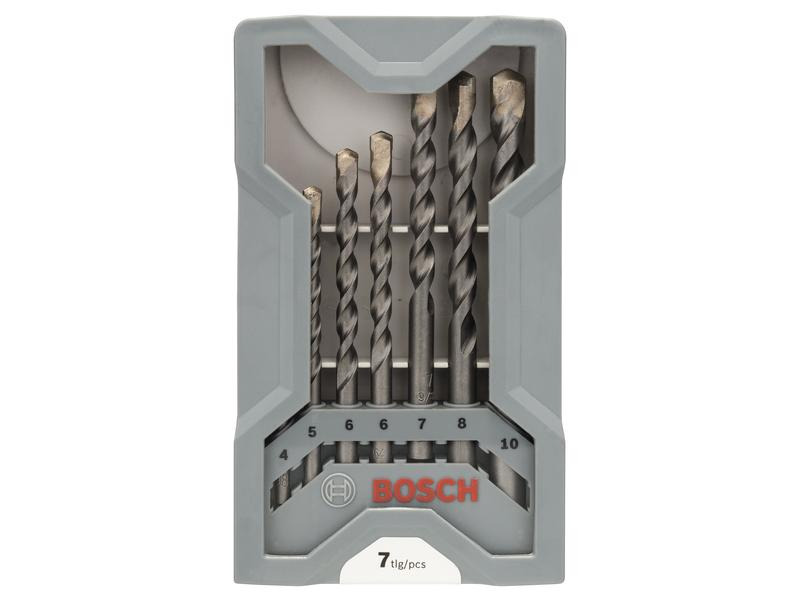 Bosch Professional Betonbohrer-Set CYL-3, 4 mm - 10 mm, 7-teilig