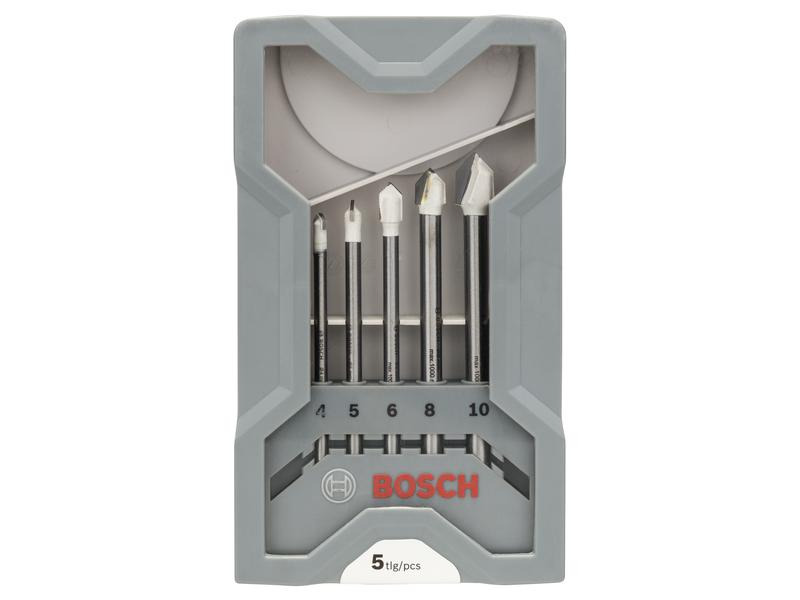 Bosch Professional Fliesenbohrer-Set CYL-9 Ceramic, 4 mm - 10 mm, 5-teilig