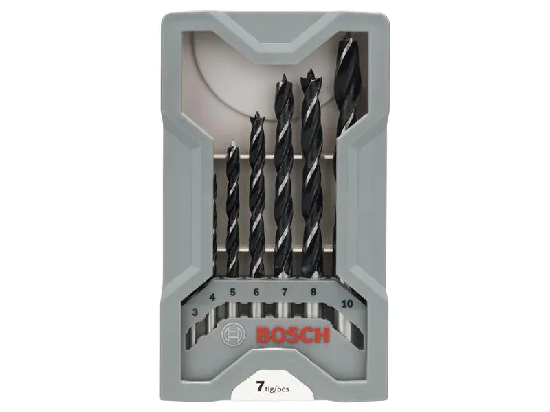 Bosch Professional Holzbohrer-Set 3 mm - 10 mm, 7-teilig