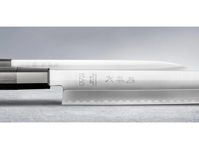 Kai Filletiermesser  Yanagiba 27 cm Schwarz