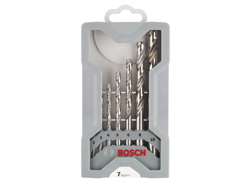 Bosch Professional Metallbohrer-Set Mini-X-Line 7-teilig