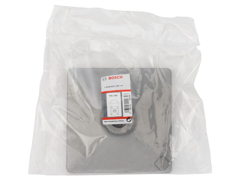 Bosch Professional Stampferplatte SDS max, 15 cm x 15 cm