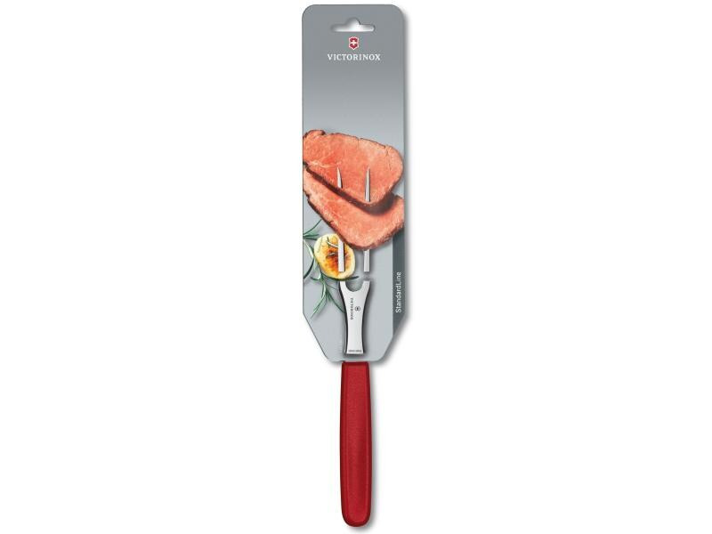 Victorinox Tranchiergabel Swiss Classic Rot/Silber
