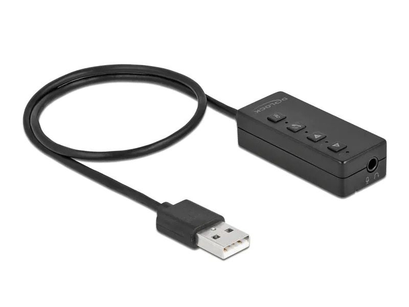 Delock Headset und Mikrofon Adapter USB 2.0