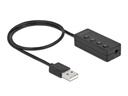 Delock Headset und Mikrofon Adapter USB 2.0