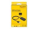 Delock Headset und Mikrofon Adapter USB 2.0