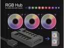 Delock RGB Hub für ARGB LEDs mit 10 Ports