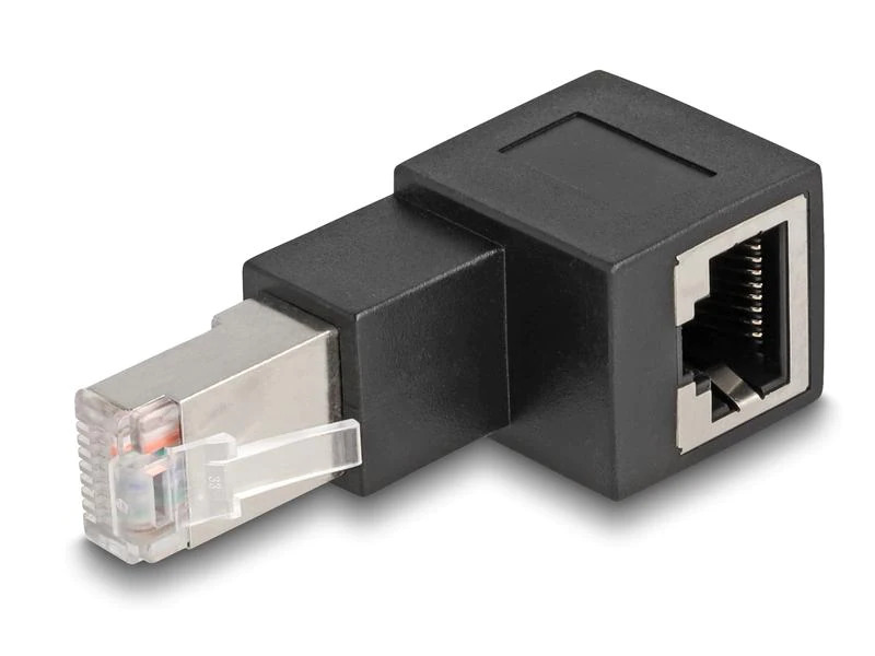 Delock Winkeladapter 90° RJ45 nach oben, Cat.6A 1 Stück