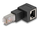 Delock Winkeladapter 90° RJ45 nach unten, Cat.6A 1 Stück