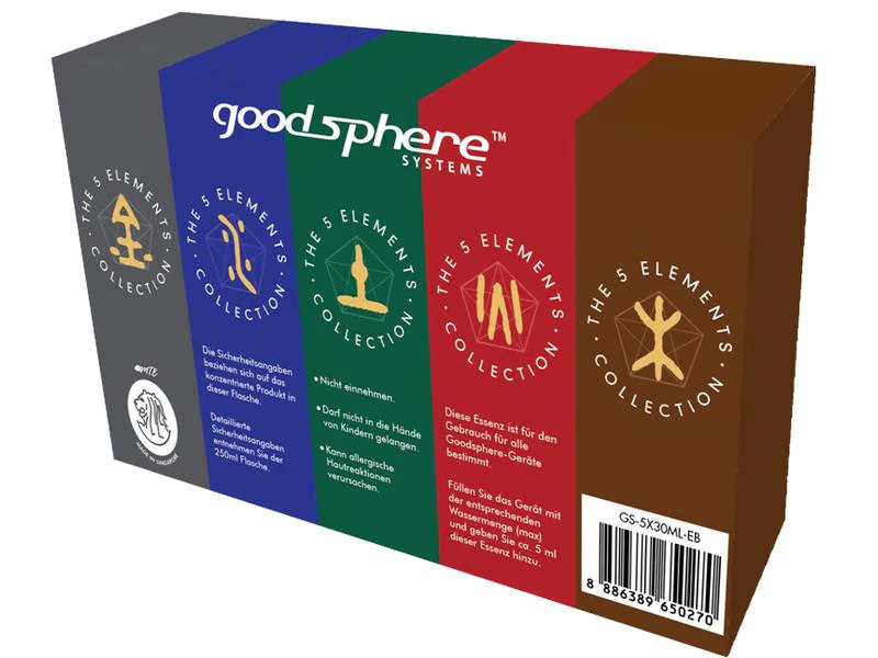 Goodsphere Duftöl-Set Elements Beginners, 5 x 30 ml