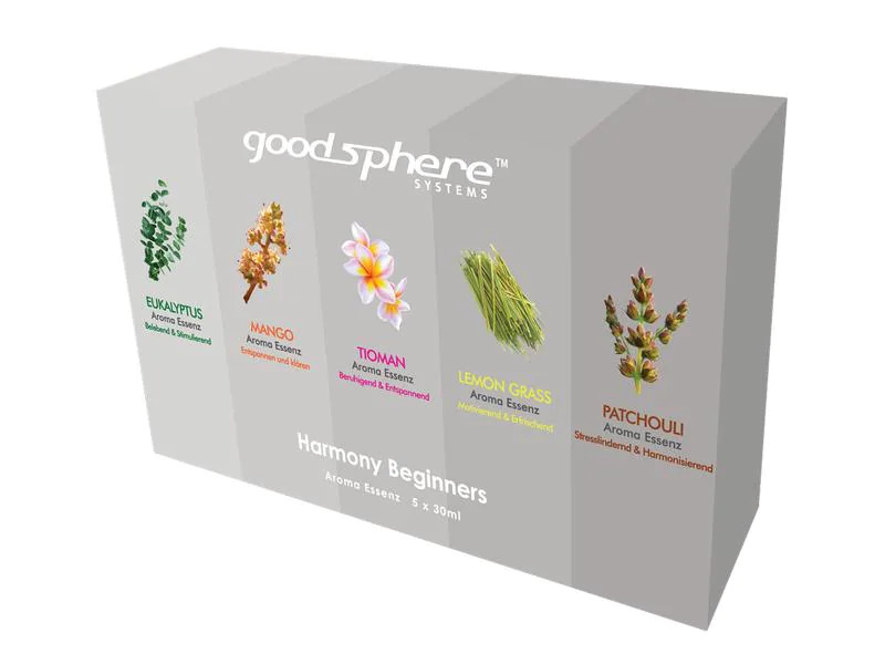 Goodsphere Duftöl-Set Harmony Beginners, 5 x 30 ml