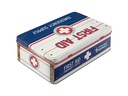 Nostalgic Art Medikamentenbox First Aid Blau/Rot/Weiss
