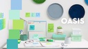 Post-it Notizzettel Oasis Collection 76 x 76  mm