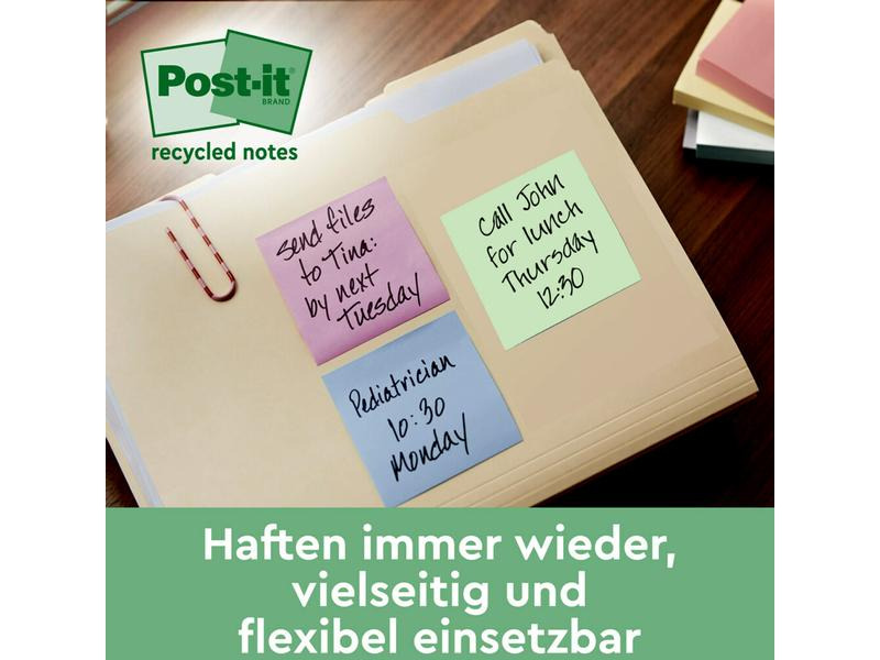 Post-it Notizzettel Recycling Notes 38 x 51  mm