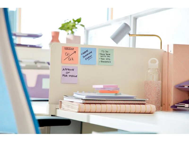 Post-it Notizzettel Super Sticky Soulful Collection, 76 mm x 76 mm